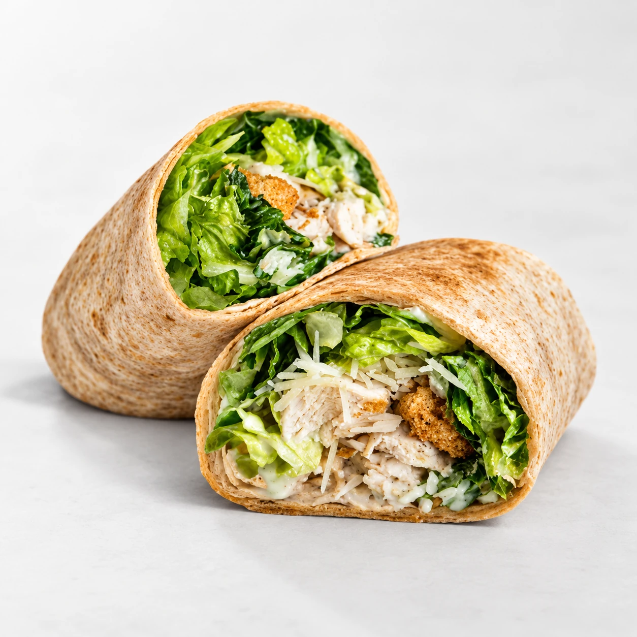 Chicken Caesar Wrap · Styled
