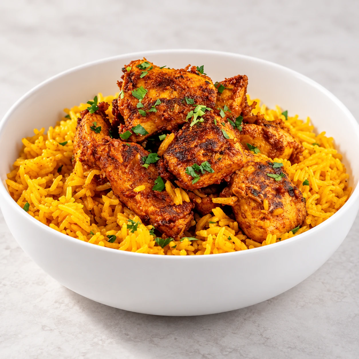 Healthy Chicken Machboos